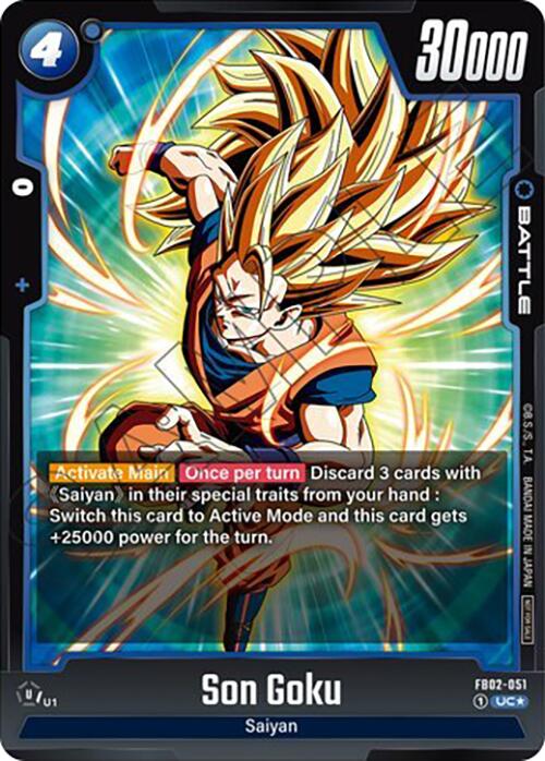 Son Goku (FB02-051) (Tournament Pack 02) [Fusion World Tournament Cards] | Total Play