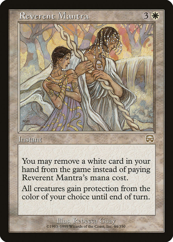 Reverent Mantra [Mercadian Masques] | Total Play