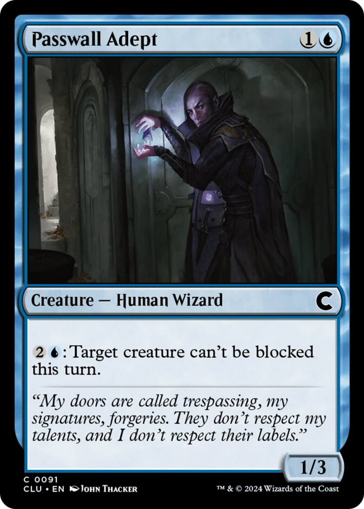 Passwall Adept [Ravnica: Clue Edition] | Total Play