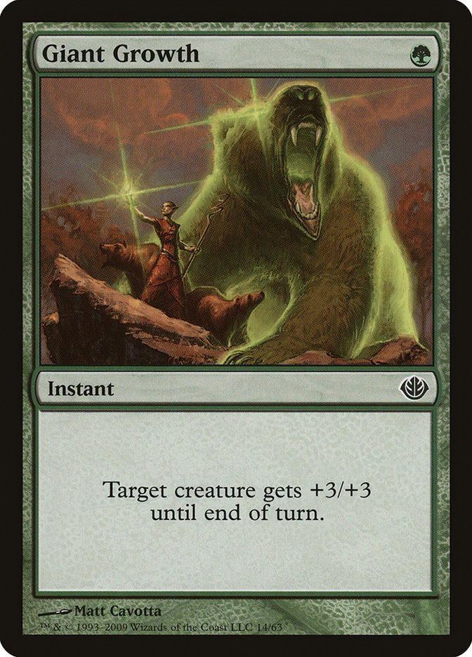 Giant Growth [Duel Decks: Garruk vs. Liliana] | Total Play