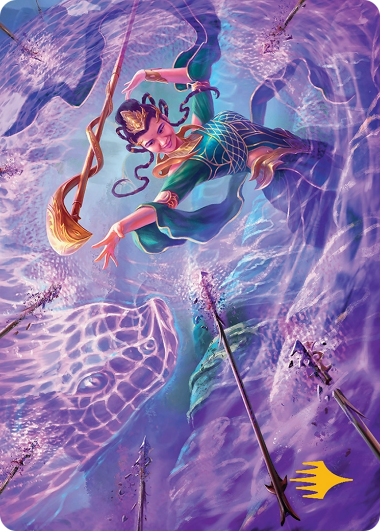 Snakeskin Veil Art Card (19/54) [Tarkir: Dragonstorm Art Series] | Total Play