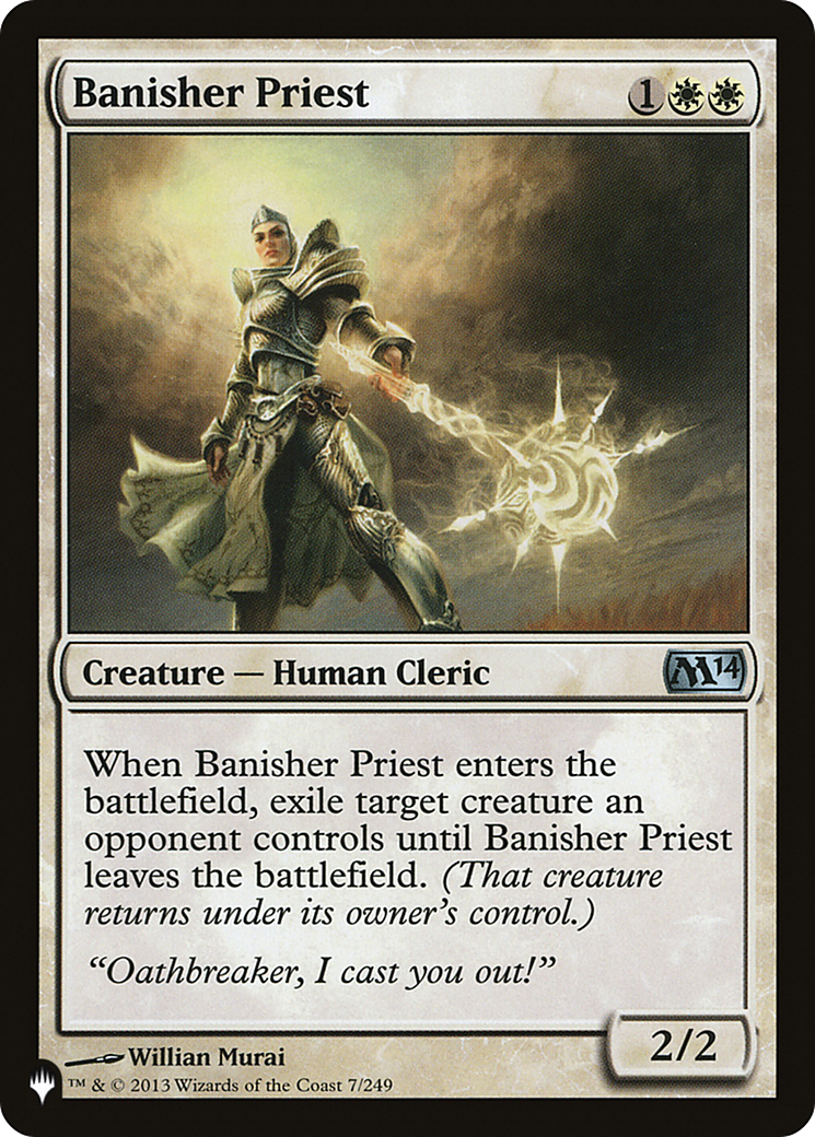 Banisher Priest [The List Reprints] | Total Play