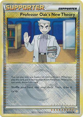 Professor Oak's New Theory (101/123) (League Promo) [HeartGold & SoulSilver: Base Set] | Total Play