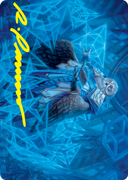 Imbraham, Dean of Theory Art Card (Gold-Stamped Signature) [Strixhaven: School of Mages Art Series] | Total Play
