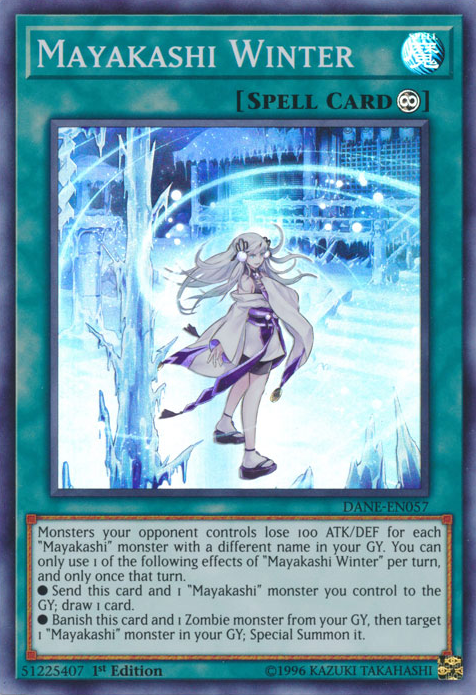 Mayakashi Winter [DANE-EN057] Super Rare | Total Play