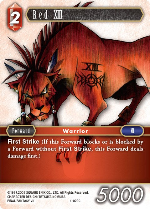 Red XIII [Opus I] | Total Play
