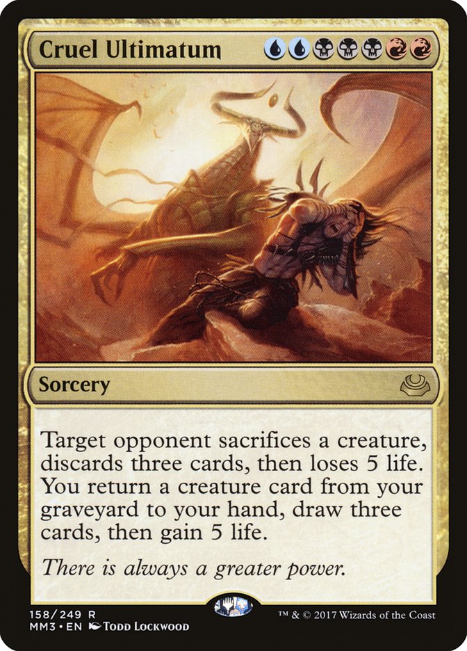 Cruel Ultimatum [Modern Masters 2017] | Total Play