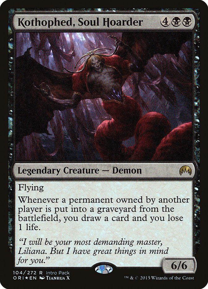 Kothophed, Soul Hoarder (Intro Pack) [Magic Origins Promos] | Total Play