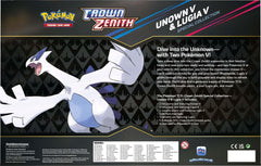 Sword & Shield: Crown Zenith - Special Collection (Unown V & Lugia V) | Total Play