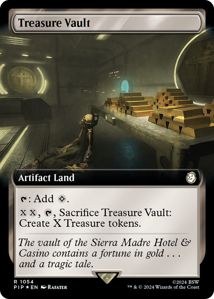 Treasure Vault (Extended Art) (Surge Foil) [Fallout] | Total Play