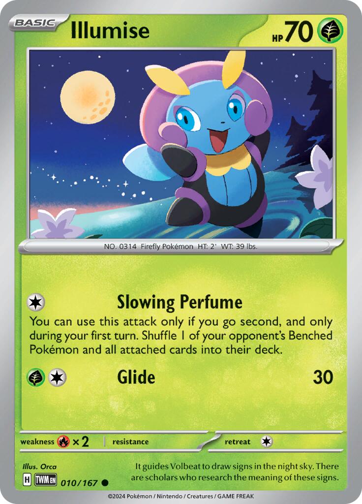 Illumise (010/167) [Scarlet & Violet: Twilight Masquerade] | Total Play