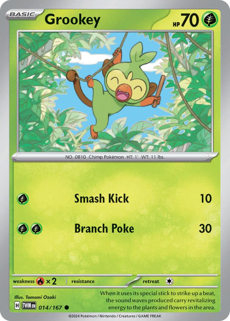 Grookey (014/167) [Scarlet & Violet: Twilight Masquerade] | Total Play