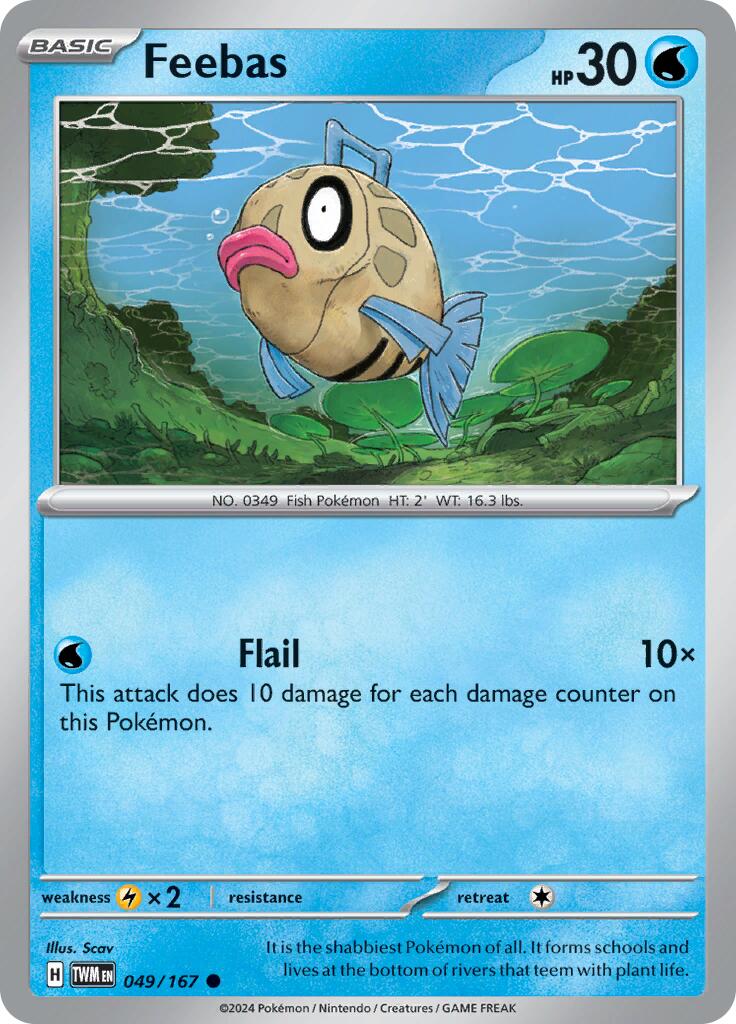 Feebas (049/167) [Scarlet & Violet: Twilight Masquerade] | Total Play