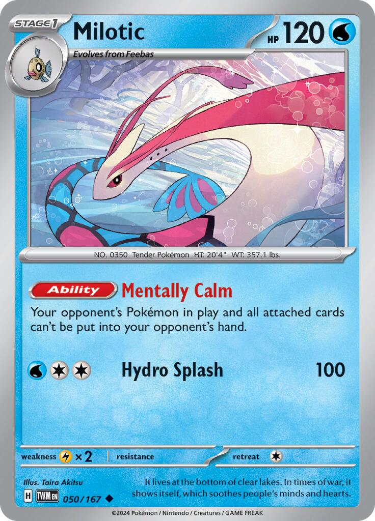 Milotic (050/167) [Scarlet & Violet: Twilight Masquerade] | Total Play