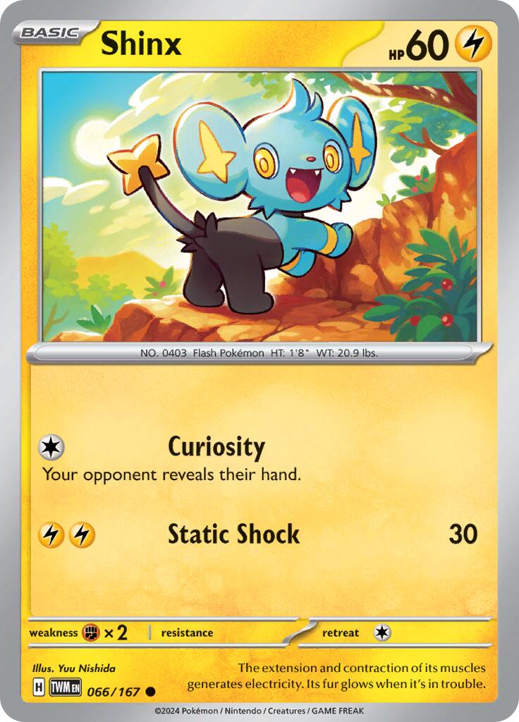 Shinx (066/167) [Scarlet & Violet: Twilight Masquerade] | Total Play