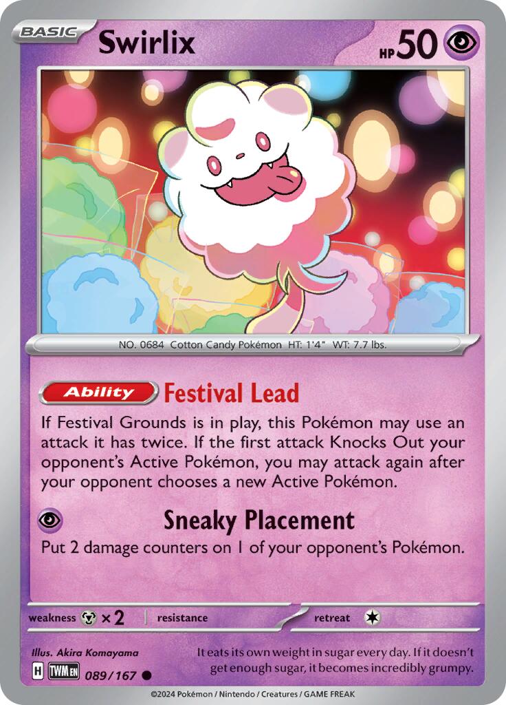 Swirlix (089/167) [Scarlet & Violet: Twilight Masquerade] | Total Play