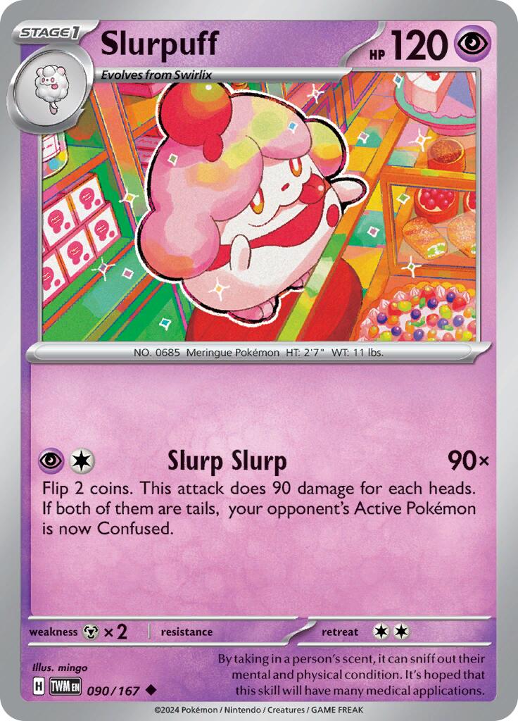 Slurpuff (090/167) [Scarlet & Violet: Twilight Masquerade] | Total Play