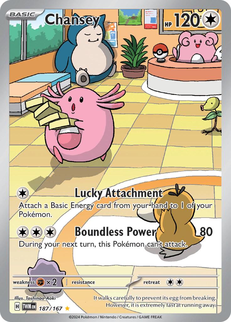 Chansey (187/167) [Scarlet & Violet: Twilight Masquerade] | Total Play