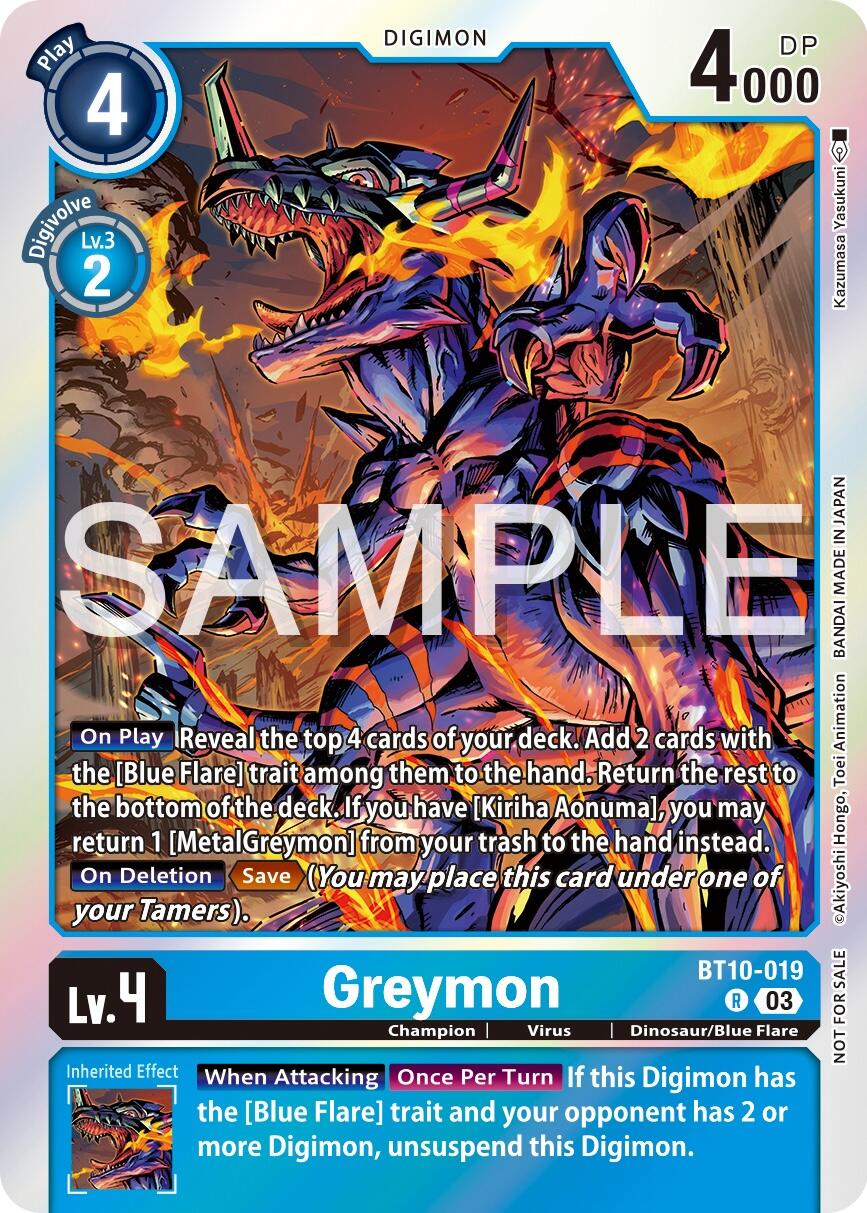 Greymon [BT10-019] (Official Tournament Vol.13 Winner Pack) [Xros Encounter Promos] | Total Play