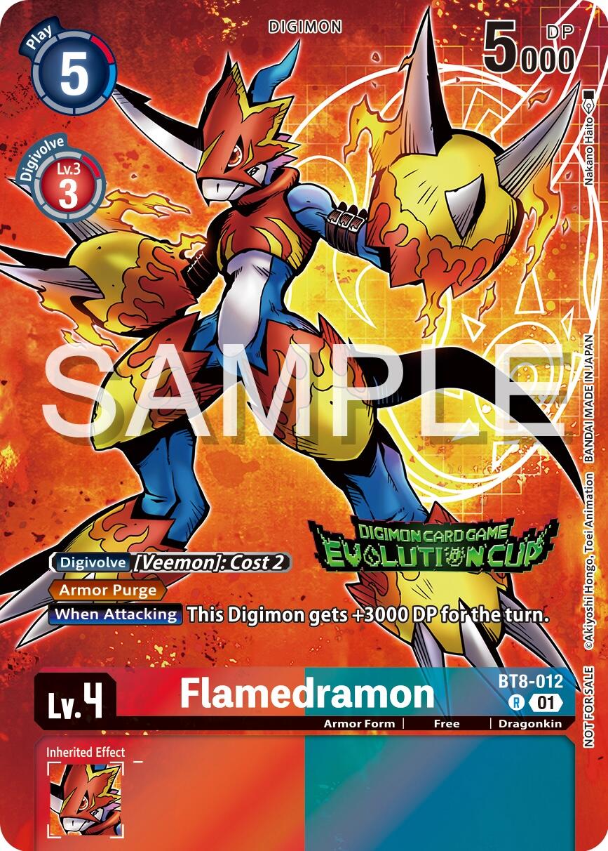 Flamedramon [BT8-012] (2024 Evolution Cup) [New Awakening Promos] | Total Play