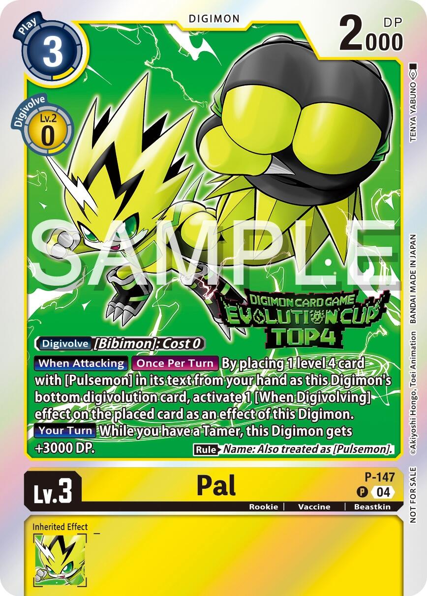 Pal [P-147] (2024 Evolution Cup Top 4) [Promotional Cards] | Total Play