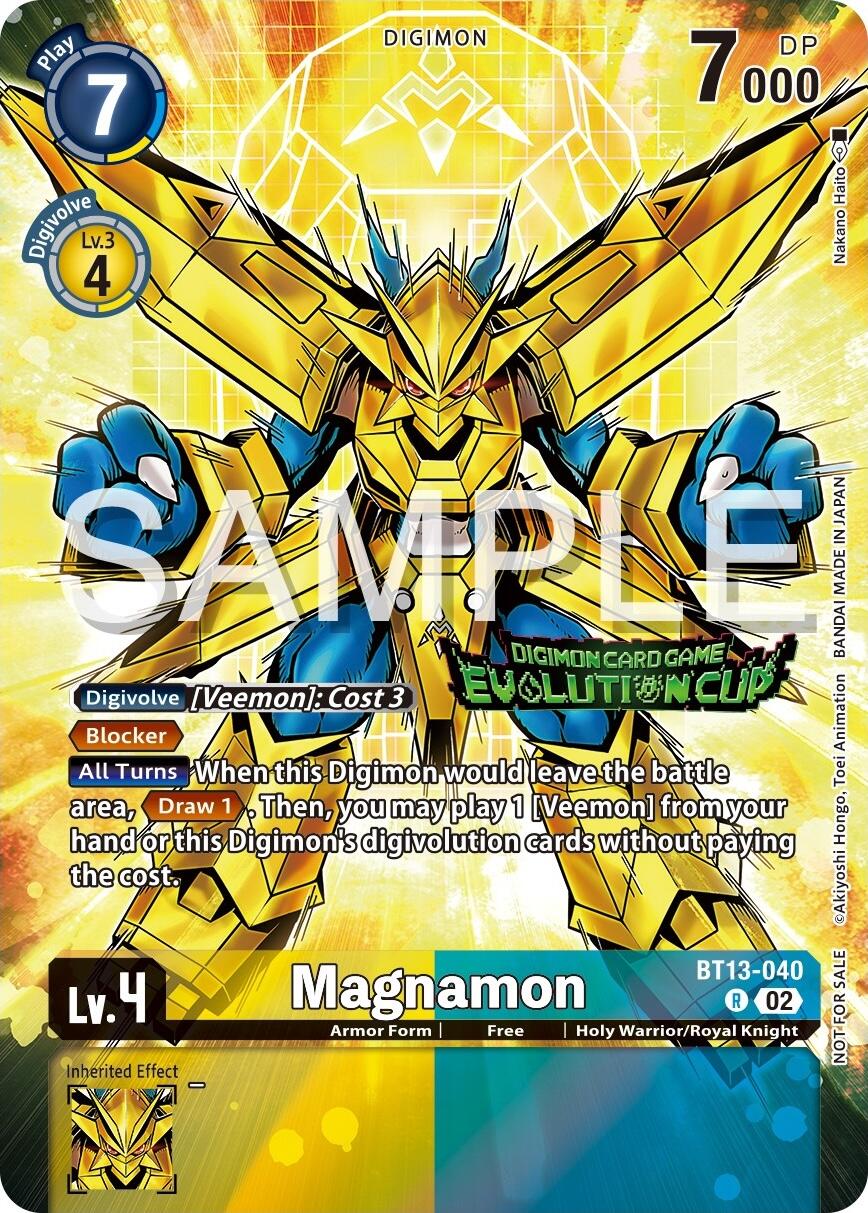 Magnamon [BT13-040] (2024 Evolution Cup) [Versus Royal Knights Booster Promos] | Total Play