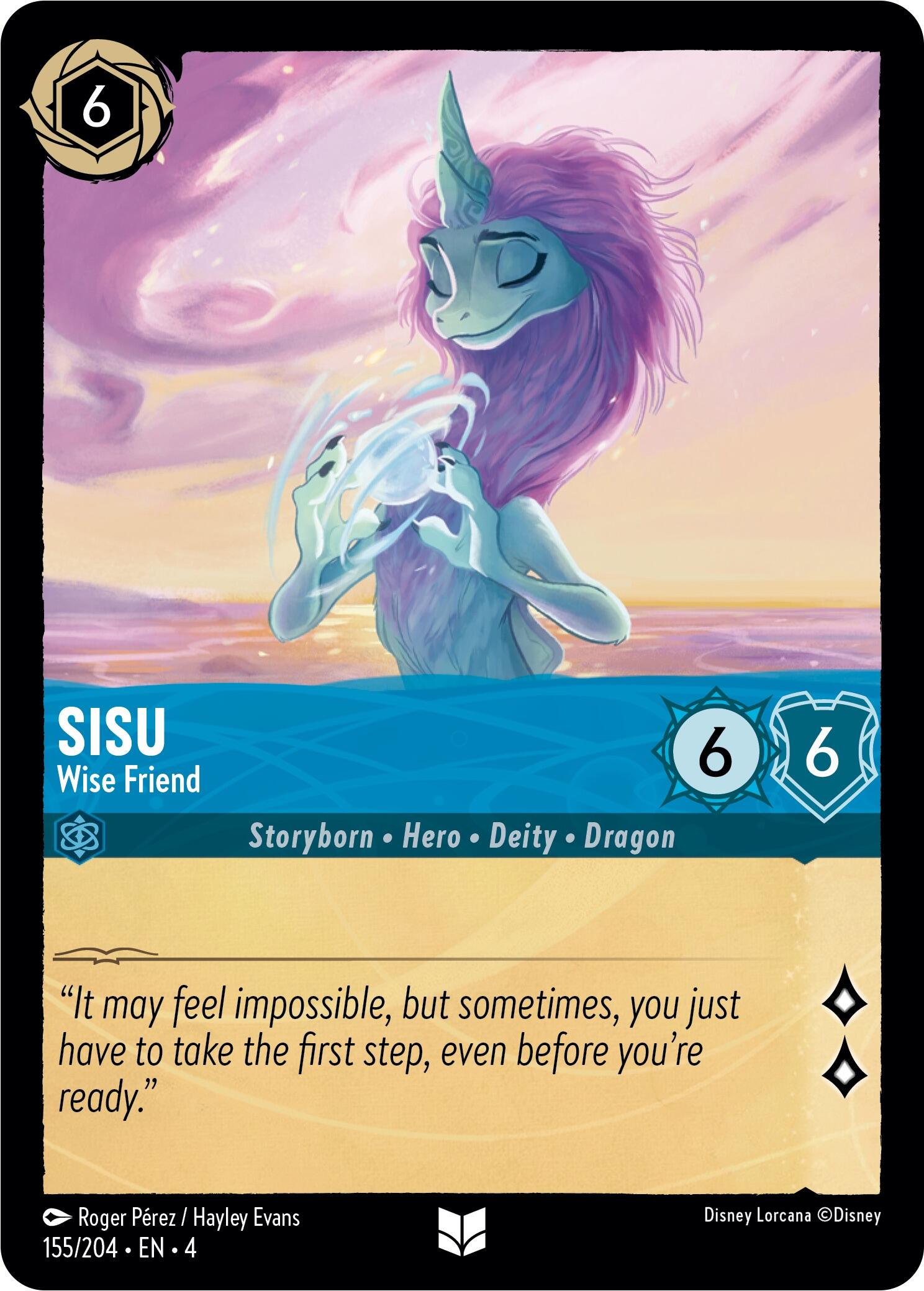 Sisu - Wise Friend (155/204) [Ursula's Return] | Total Play