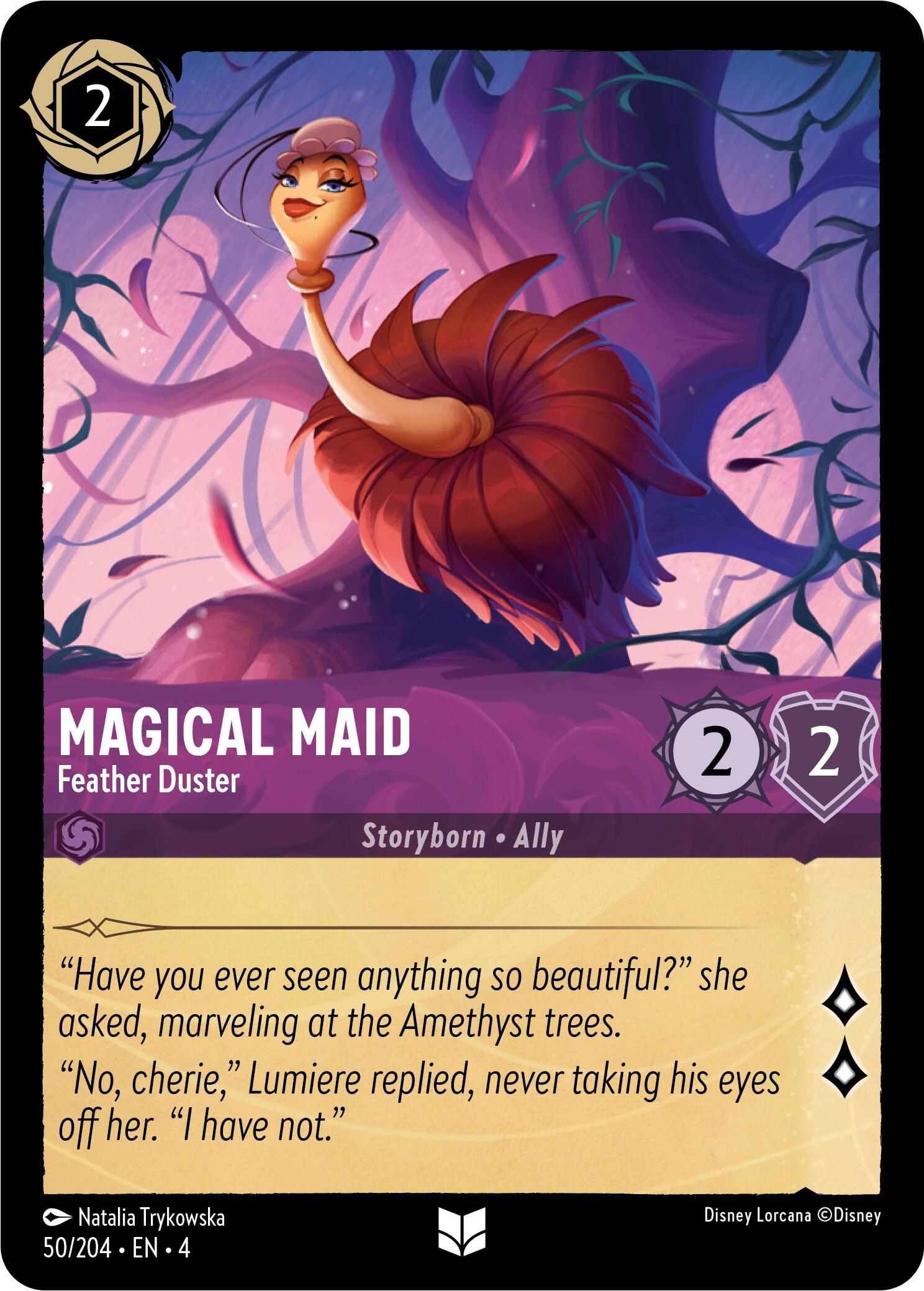 Magical Maid - Feather Duster (50/204) [Ursula's Return] | Total Play