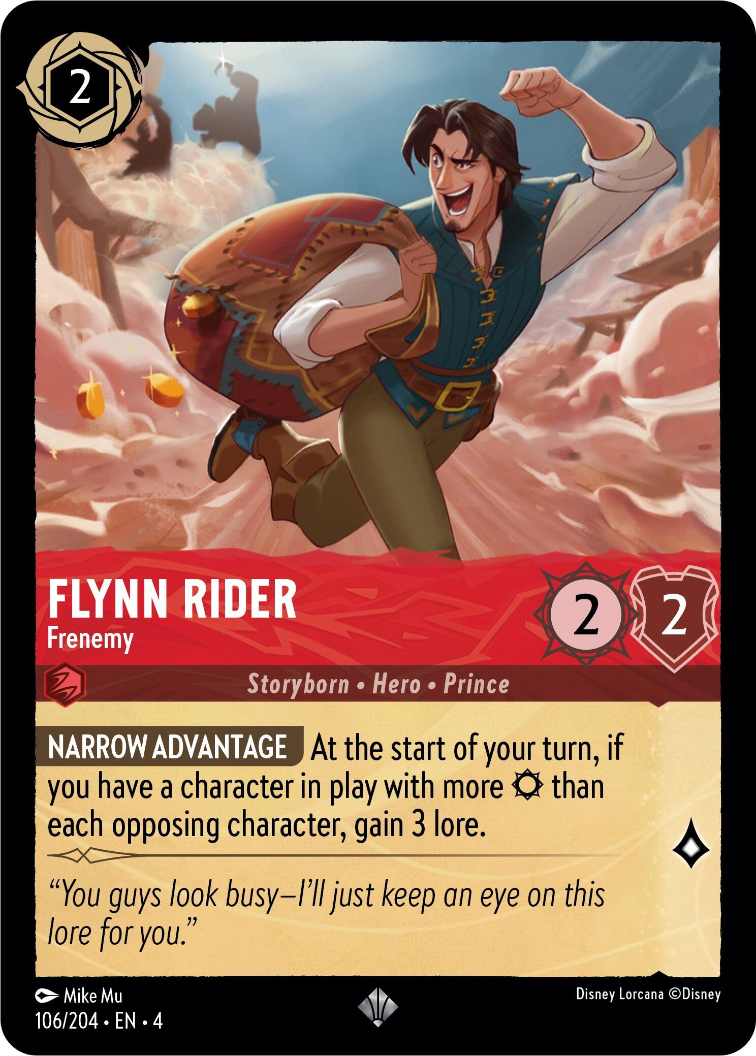 Flynn Rider - Frenemy (106/204) [Ursula's Return] | Total Play