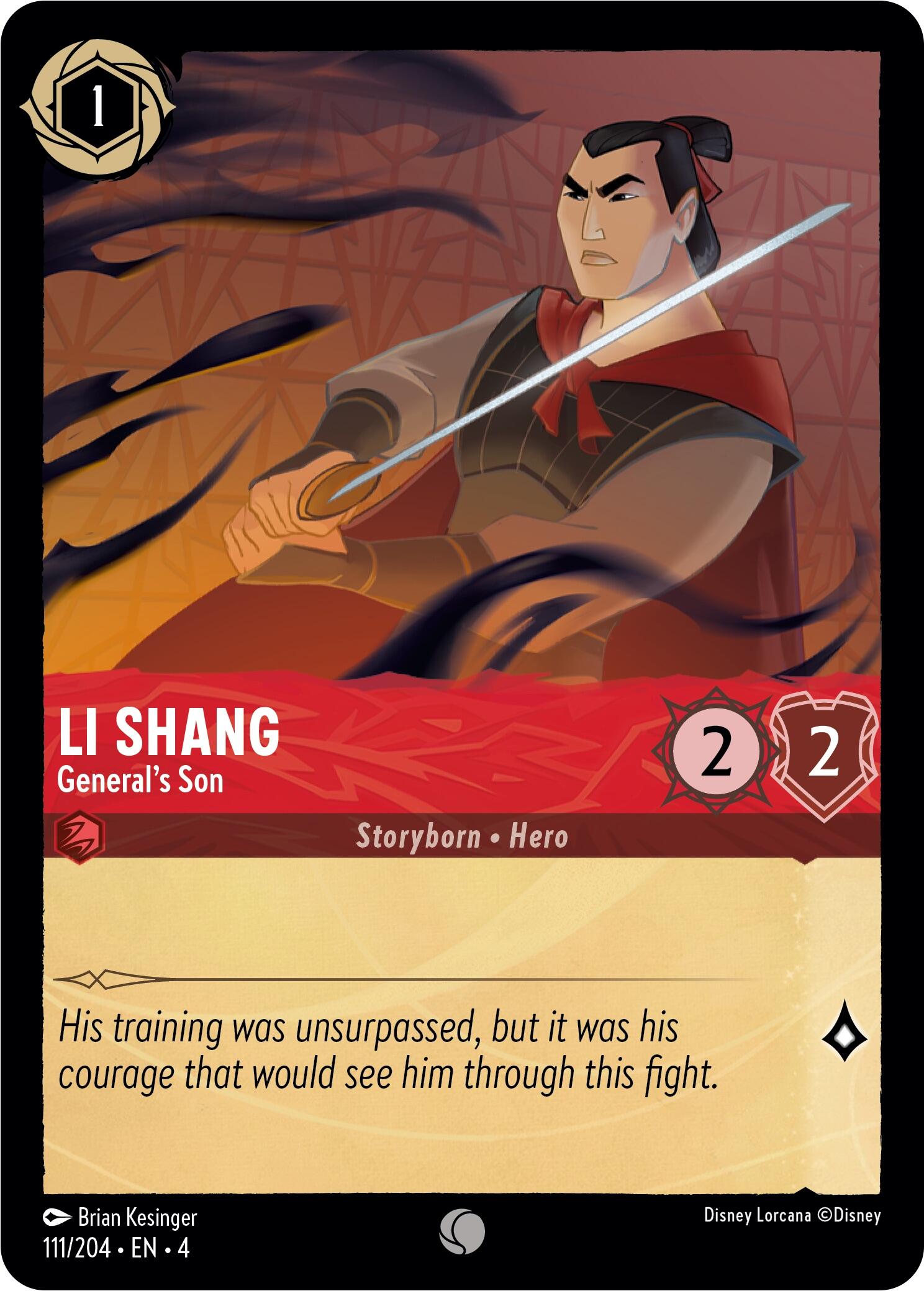 Li Shang - General's Son (111/204) [Ursula's Return] | Total Play
