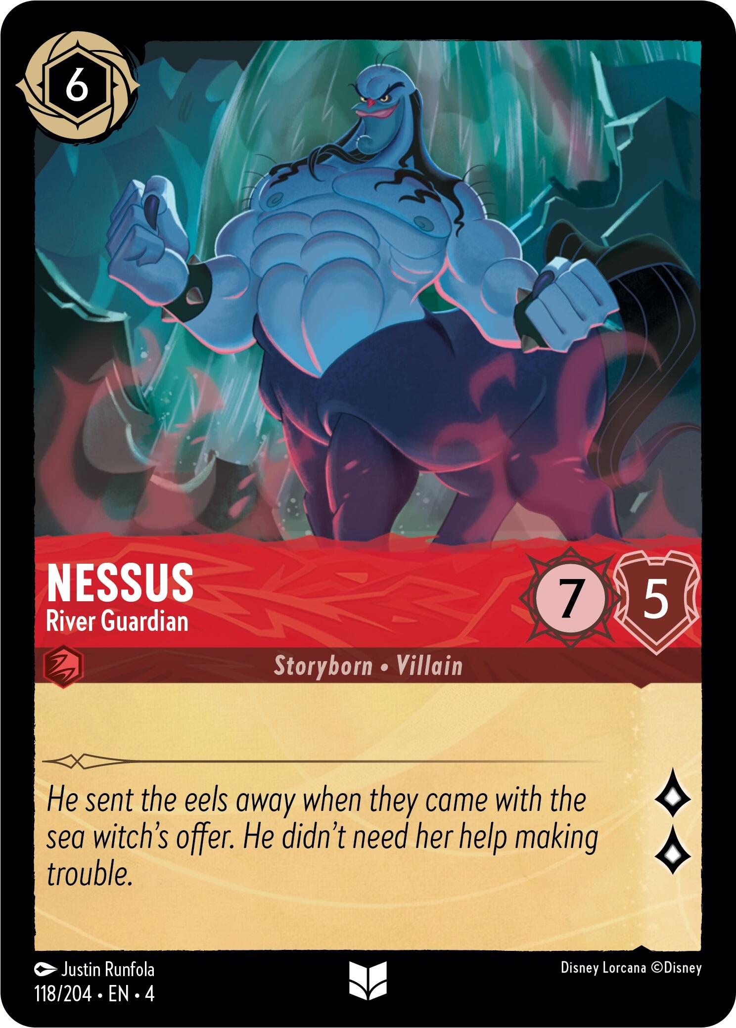 Nessus - River Guardian (118/204) [Ursula's Return] | Total Play