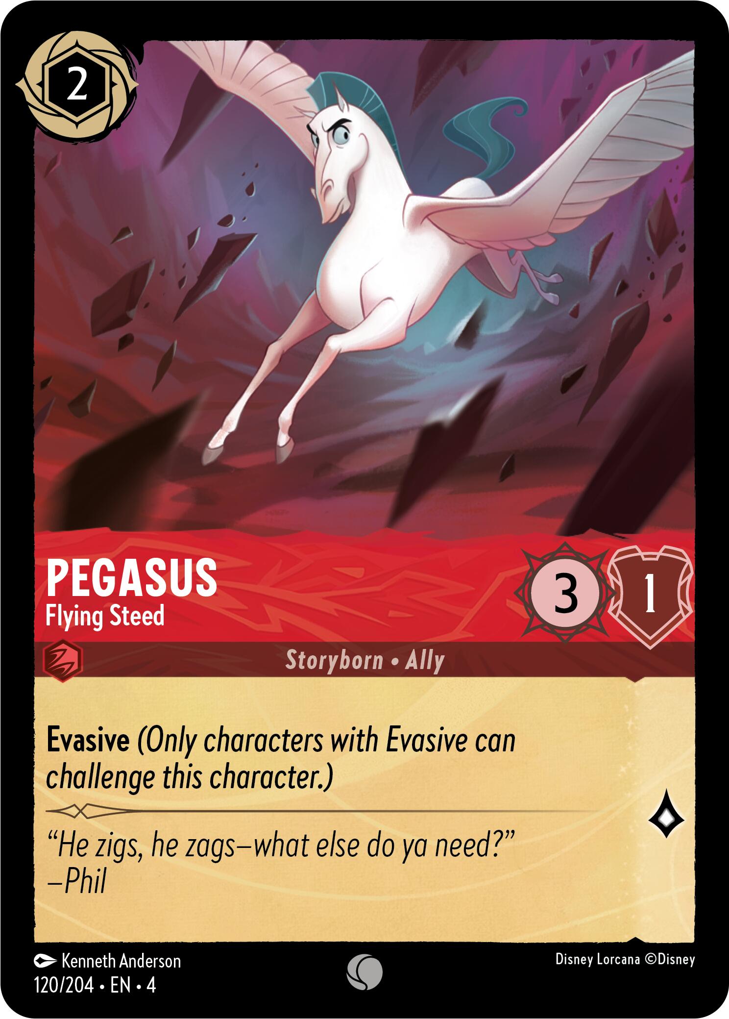 Pegasus - Flying Steed (120/204) [Ursula's Return] | Total Play