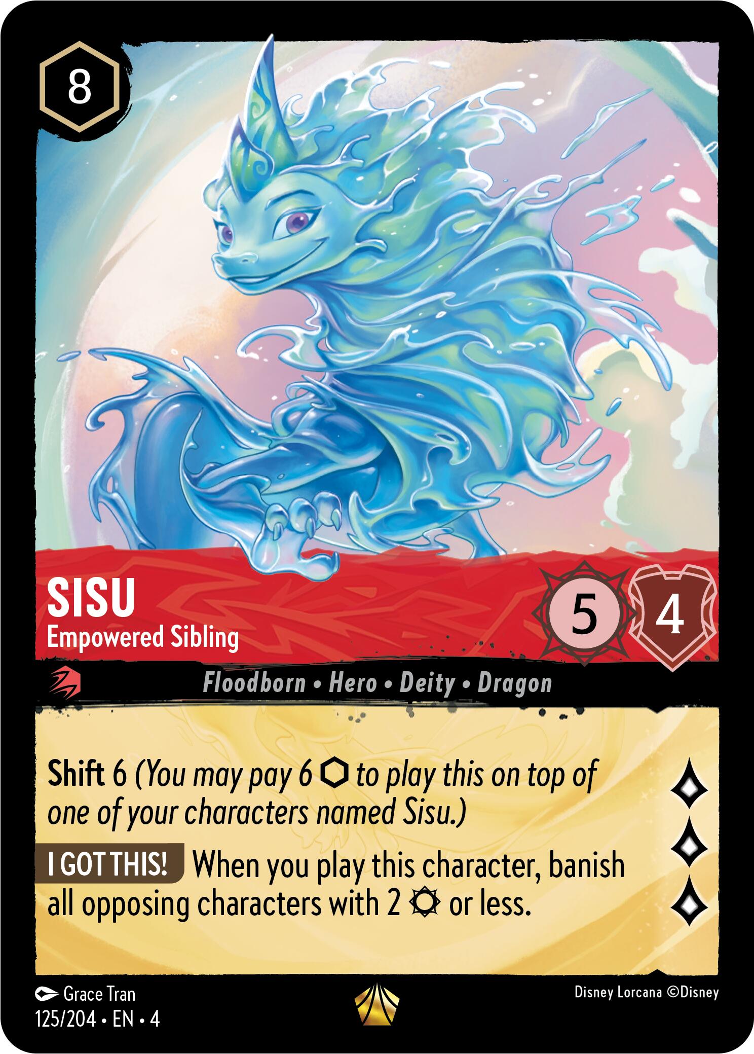 Sisu - Empowered Sibling (125/204) [Ursula's Return] | Total Play