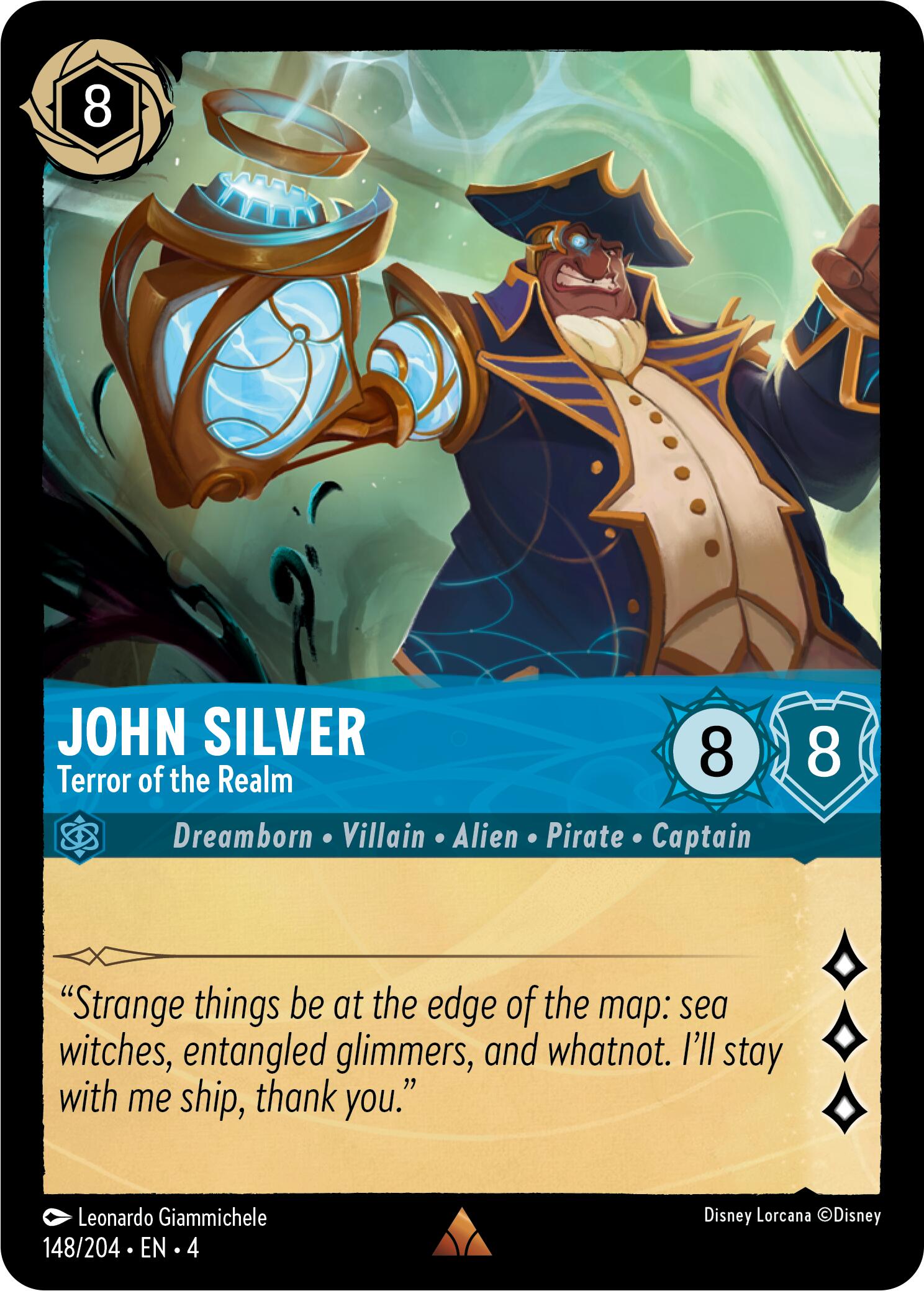 John Silver Terror of the Realm (148/204) [Ursula's Return] | Total Play