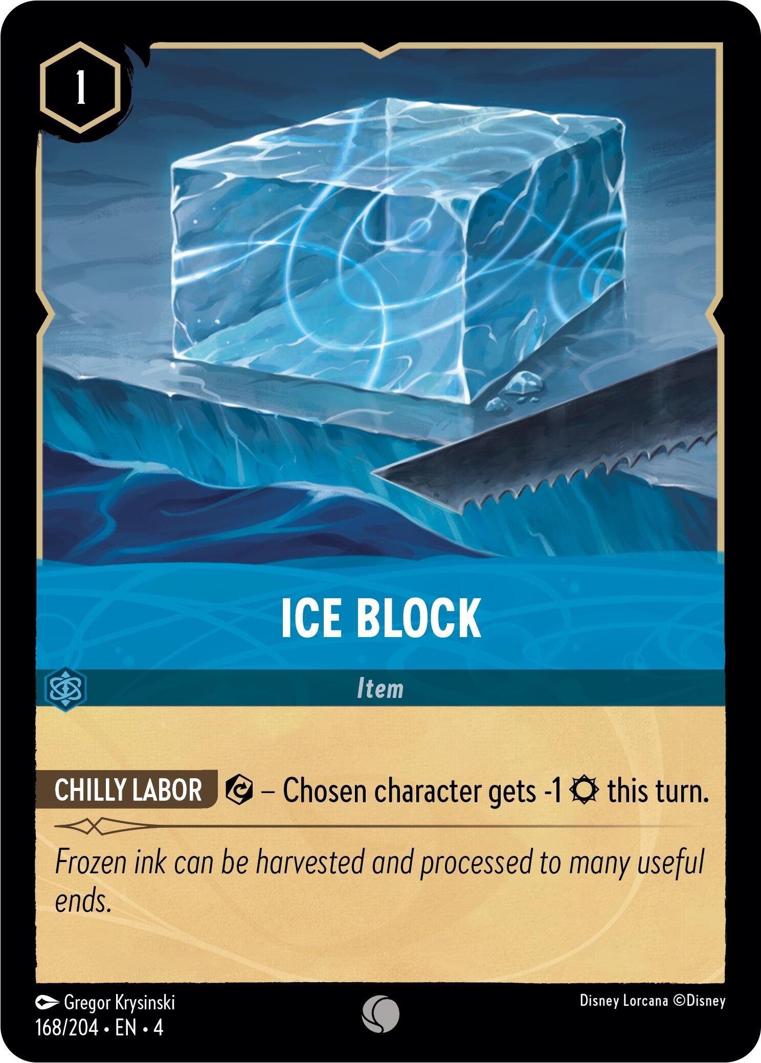 Ice Block (168/204) [Ursula's Return] | Total Play