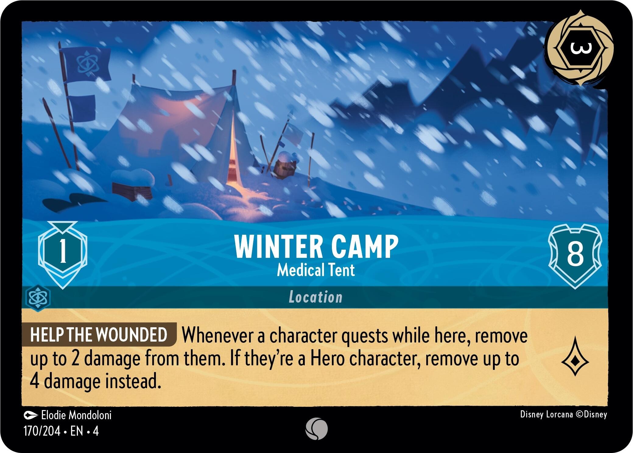 Winter Camp - Medical Tent (170/204) [Ursula's Return] | Total Play