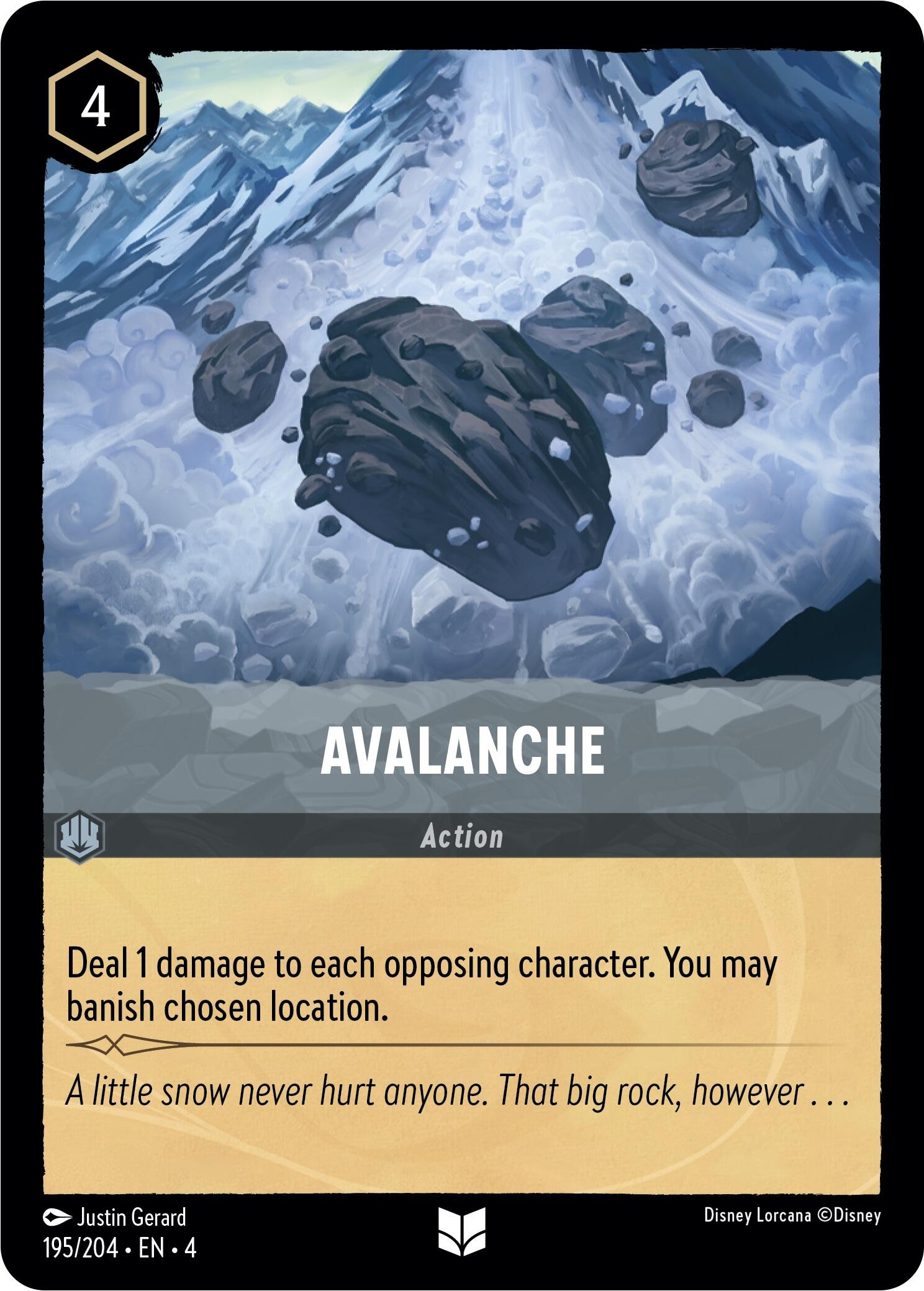 Avalanche (195/204) [Ursula's Return] | Total Play