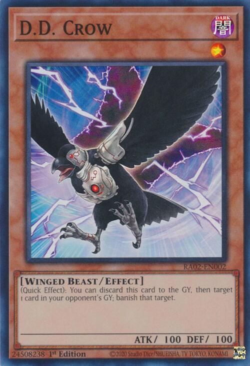 D.D. Crow [RA02-EN002] Super Rare | Total Play