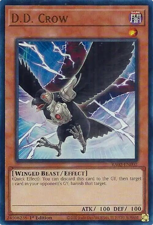 D.D. Crow (UR) [RA02-EN002] Ultra Rare | Total Play