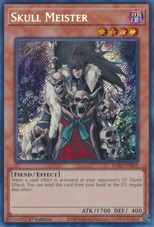 Skull Meister (Secret Rare) [RA02-EN005] Secret Rare | Total Play