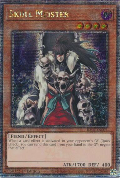 Skull Meister (Quarter Century Secret Rare) [RA02-EN005] Quarter Century Secret Rare | Total Play
