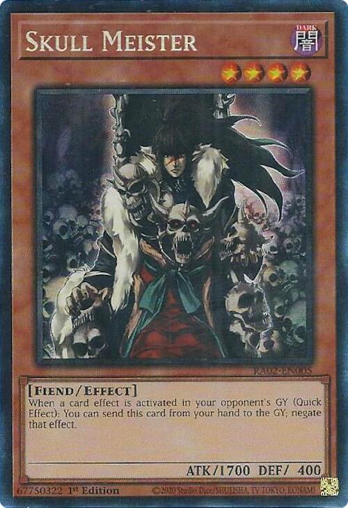 Skull Meister (PCR) [RA02-EN005] Prismatic Collector's Rare | Total Play