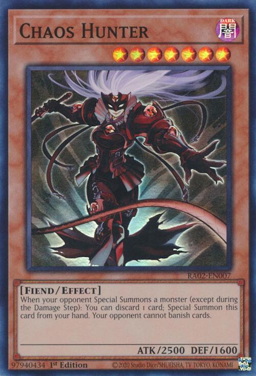 Chaos Hunter [RA02-EN007] Super Rare | Total Play