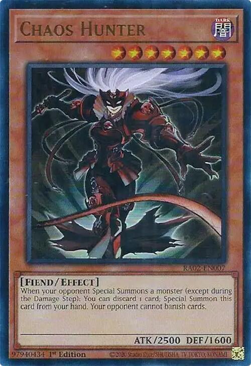 Chaos Hunter (UR) [RA02-EN007] Ultra Rare | Total Play