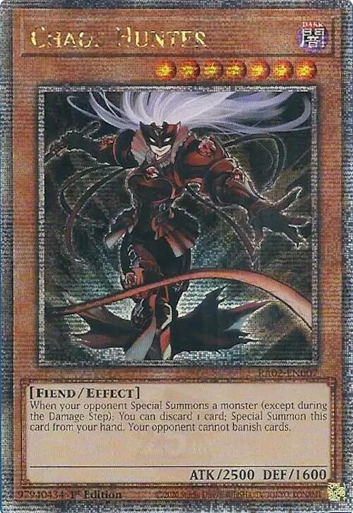 Chaos Hunter (Quarter Century Secret Rare) [RA02-EN007] Quarter Century Secret Rare | Total Play