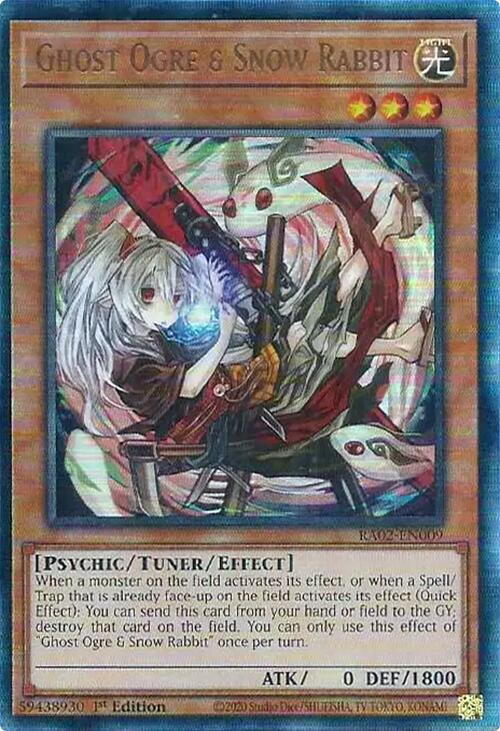 Ghost Ogre & Snow Rabbit (Alternate Art) (PUR) [RA02-EN009] Prismatic Ultimate Rare | Total Play
