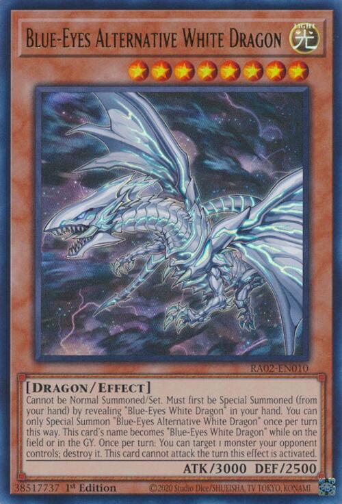 Blue-Eyes Alternative White Dragon [RA02-EN010] Super Rare | Total Play