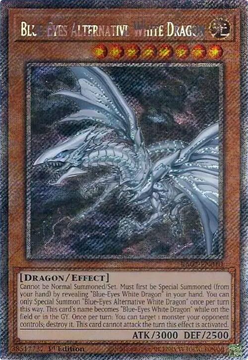 Blue-Eyes Alternative White Dragon (Platinum Secret Rare) [RA02-EN010] Platinum Secret Rare | Total Play
