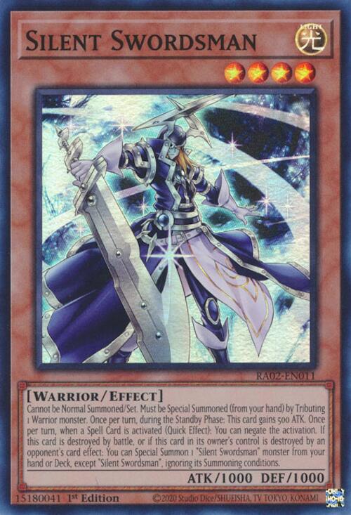 Silent Swordsman [RA02-EN011] Super Rare | Total Play