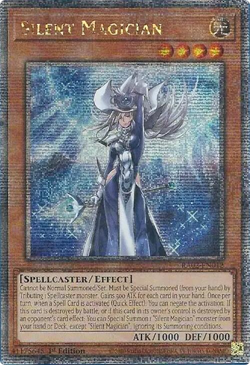 Silent Magician (Quarter Century Secret Rare) [RA02-EN012] Quarter Century Secret Rare | Total Play
